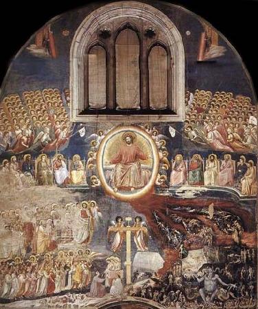 GIOTTO di Bondone Last Judgment Norge oil painting art